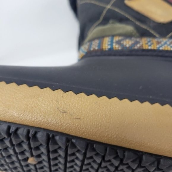 Baffin | Fleeced Lined Winter Snowboots Patterend Black - Picture 6 of 10